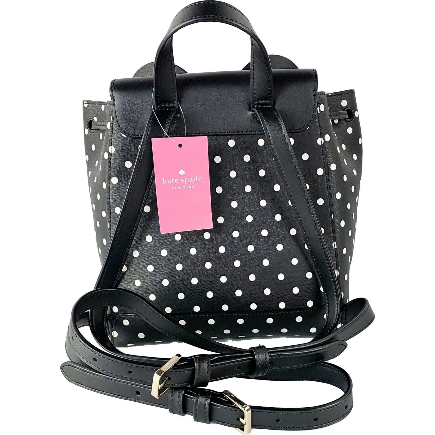 Kate Spade Disney Minnie Mouse Medium Leather Backpack Bookbag Bag Kate Spade Dark Slate Gray