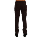 Dolce & Gabbana Purple Wool Stretch Formal Pants PAN60731-6
