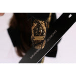 Dolce & Gabbana Clear Crystal Brown Hair Headband SMY1153
