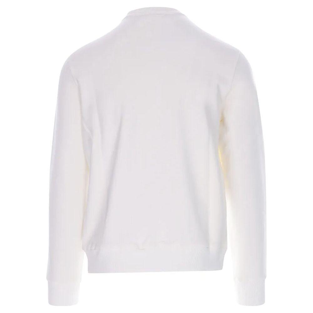 Jacob Cohen White Cotton Men's Sweater Jacob Cohen Light Gray