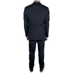 Aquascutum Blue Wool Men's Suit AQ-9267-IT52 | XL