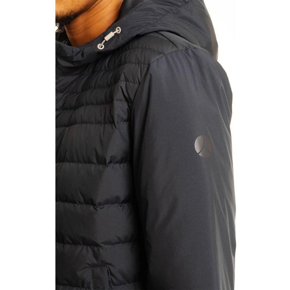 People Of Shibuya Sumptuous Blue Hooded Technical Jacket People Of Shibuya Dark Slate Gray
