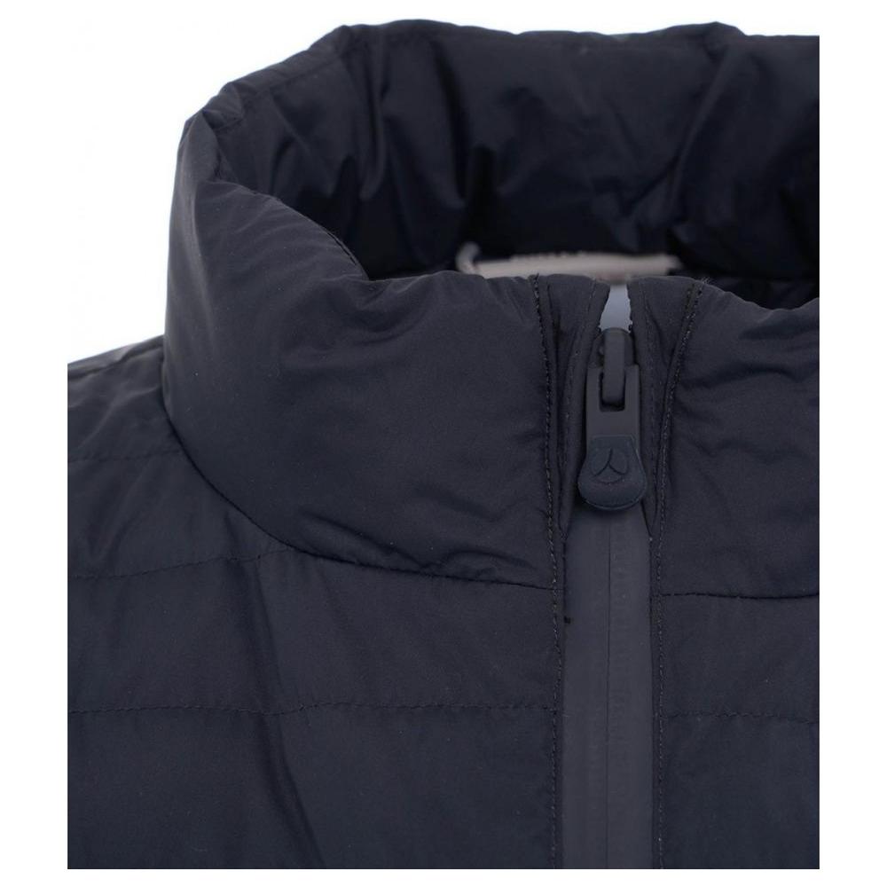 People Of Shibuya Sleek Blue Puffer Vest for a Modern Look People Of Shibuya Dark Slate Gray