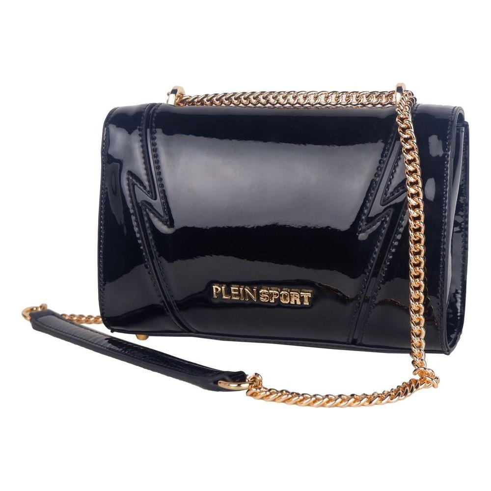 Plein Sport Black Polyethylene Women Crossbody Bag