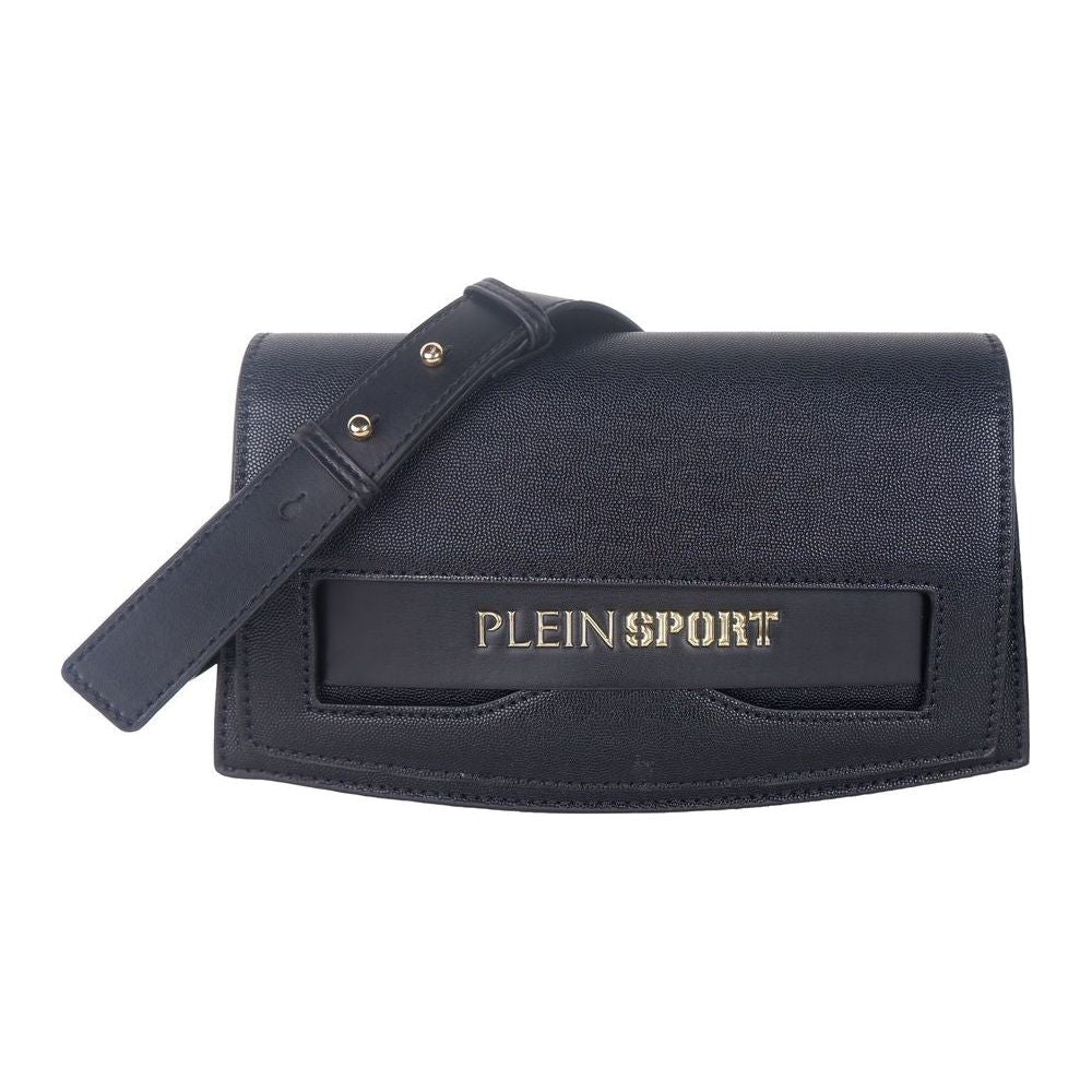 Plein Sport Black Polyethylene Women Crossbody Bag PLSP-9215
