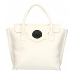 Plein Sport Elegant White Handbag With Magnetic Closure PLSP-9005