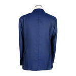 Emilio Romanelli Blue Wool Men's Blazer EM-6561-IT48 | M