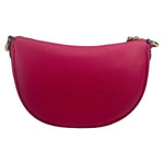 Michael Kors Dover Small Pink Half Moon Crossbody Bag Purse 84000