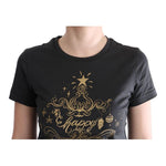 Dolce & Gabbana Gray Cotton 2017 Motive T-Shirt TUI10005-3