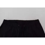 Dolce & Gabbana Black Jogger Jogging Wool Pants PAN72970-52