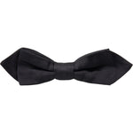 Dolce & Gabbana Black Silk Adjustable Neck Men Bow Tie FT3837