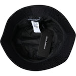 Dolce & Gabbana Black Wide Brim Cap Bucket Hat Men HAT9539-57