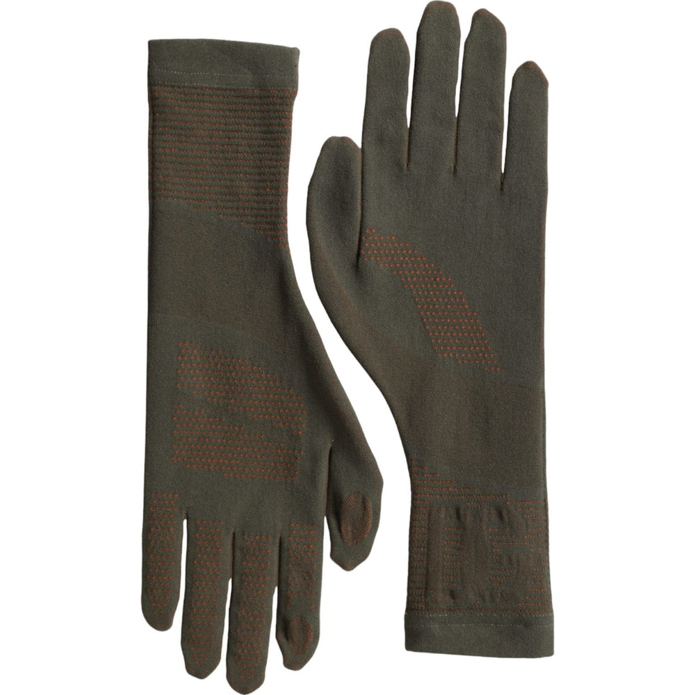 Dolce & Gabbana Brown Cotton Stretch Wrist Length Gloves LB30113-7.5