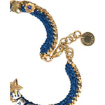 Dolce & Gabbana Gold Tone Brass Chain Iam The Star Bracelet SMY10309