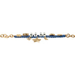 Dolce & Gabbana Gold Tone Brass Chain Star Fashion Bracelet SMY10299