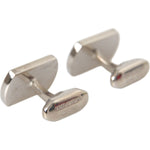 Dolce & Gabbana Silver Gold Plated Metal Brass Pin Cufflinks SMY10215