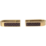 Dolce & Gabbana Gold Plated Metal Brass Pin Men Cufflinks SMY10216