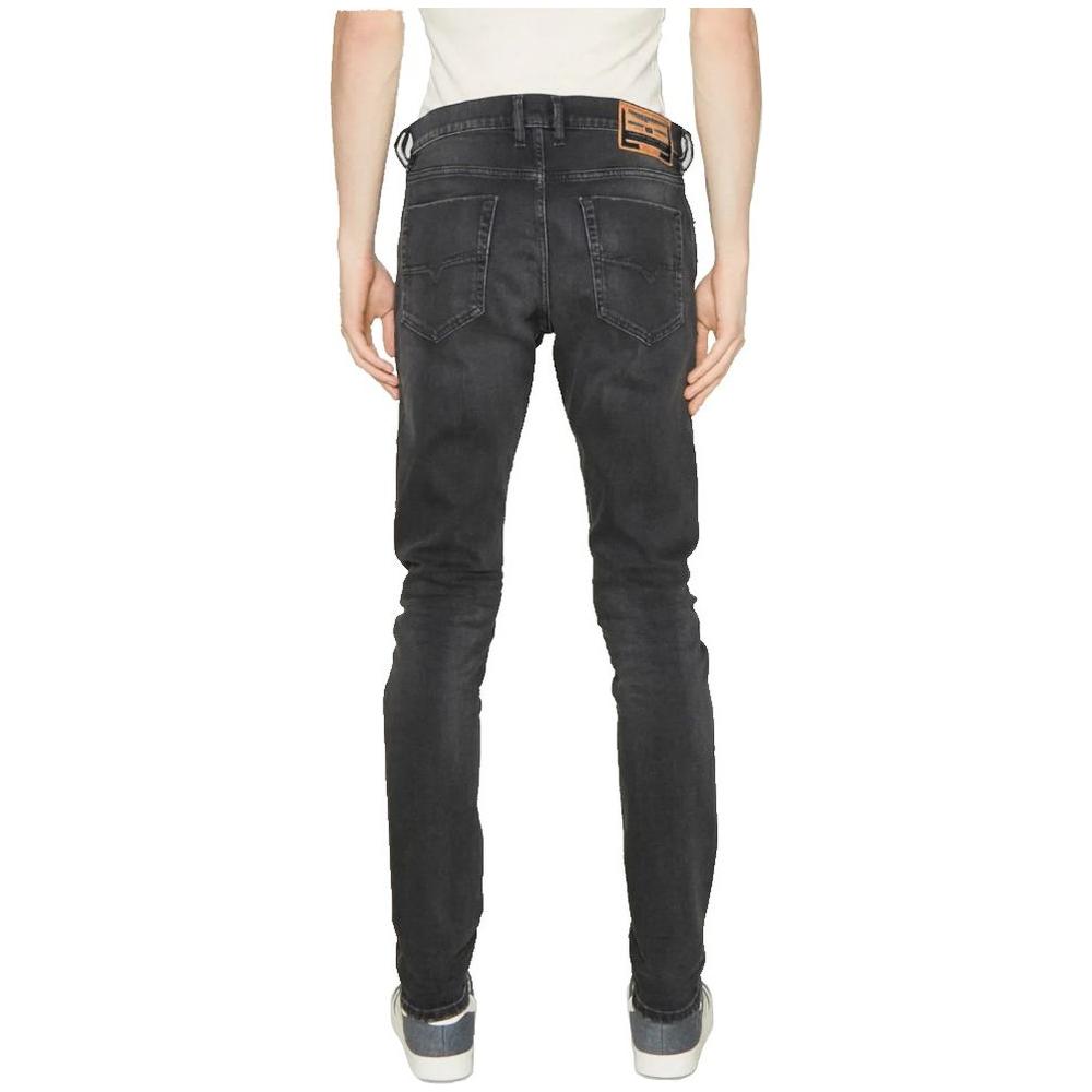 Diesel Black Cotton Jeans & Pant DI-12025-W28