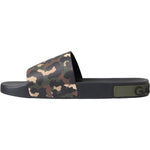 Dolce & Gabbana Multicolor Camouflage Leather Beachwear Men Shoes MV5673-41