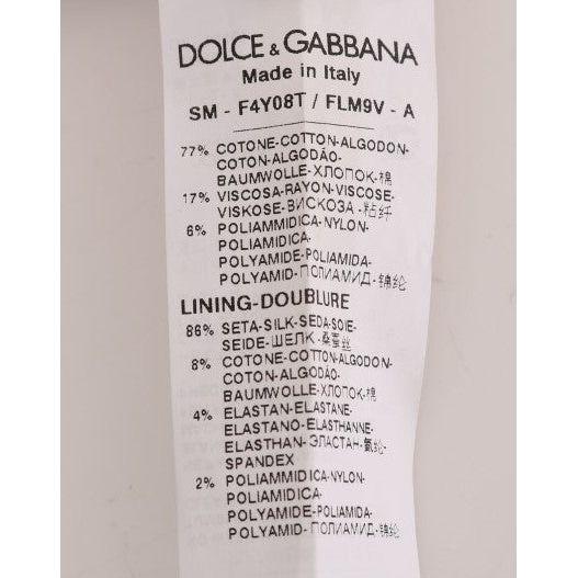Dolce & Gabbana Black Floral Cutout Lace A-Line Skirt SKI1041-1
