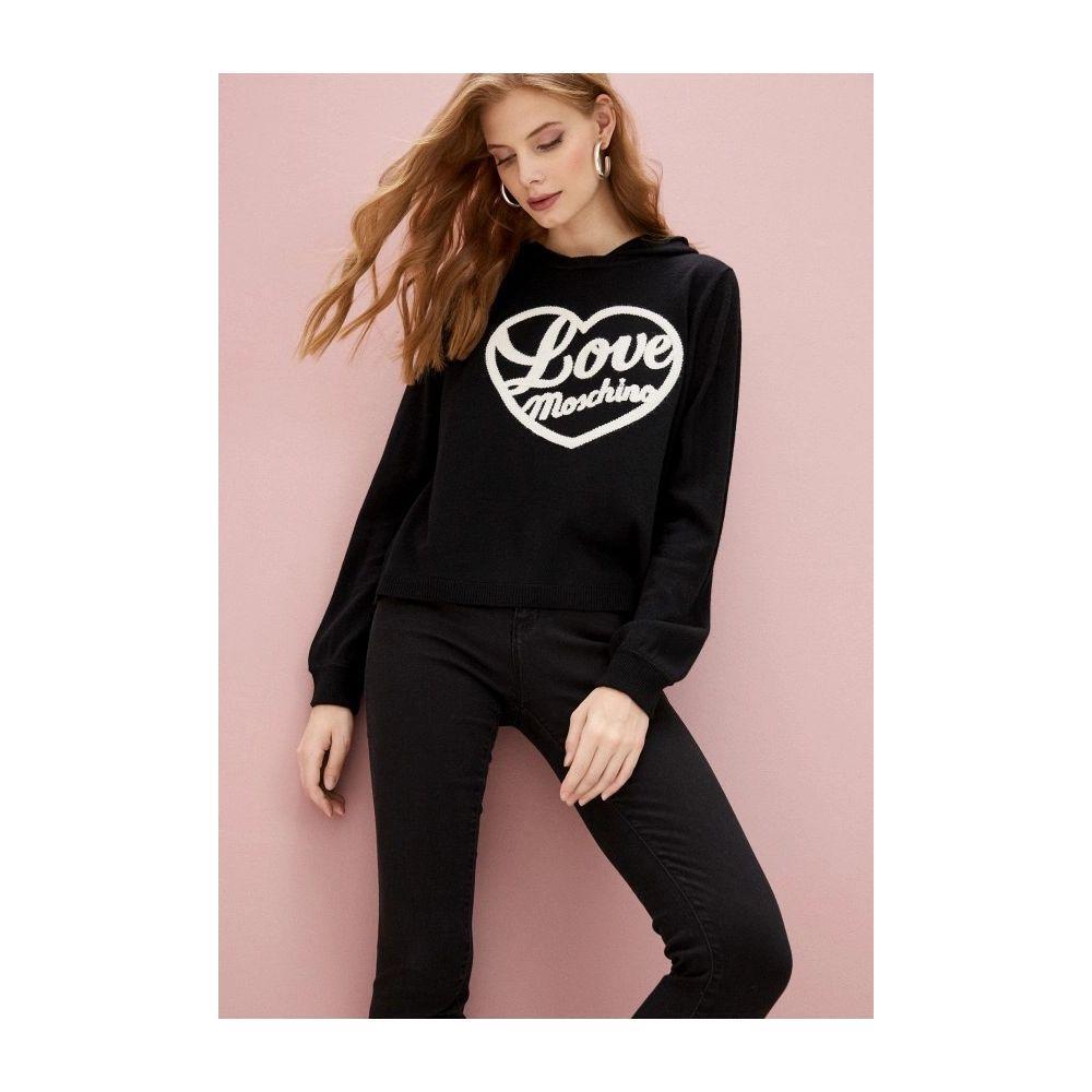 Love Moschino Black Cotton Women Jeans LO-6962-W25