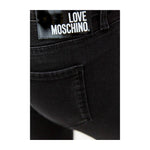 Love Moschino Black Cotton Women Jeans LO-6962-W25