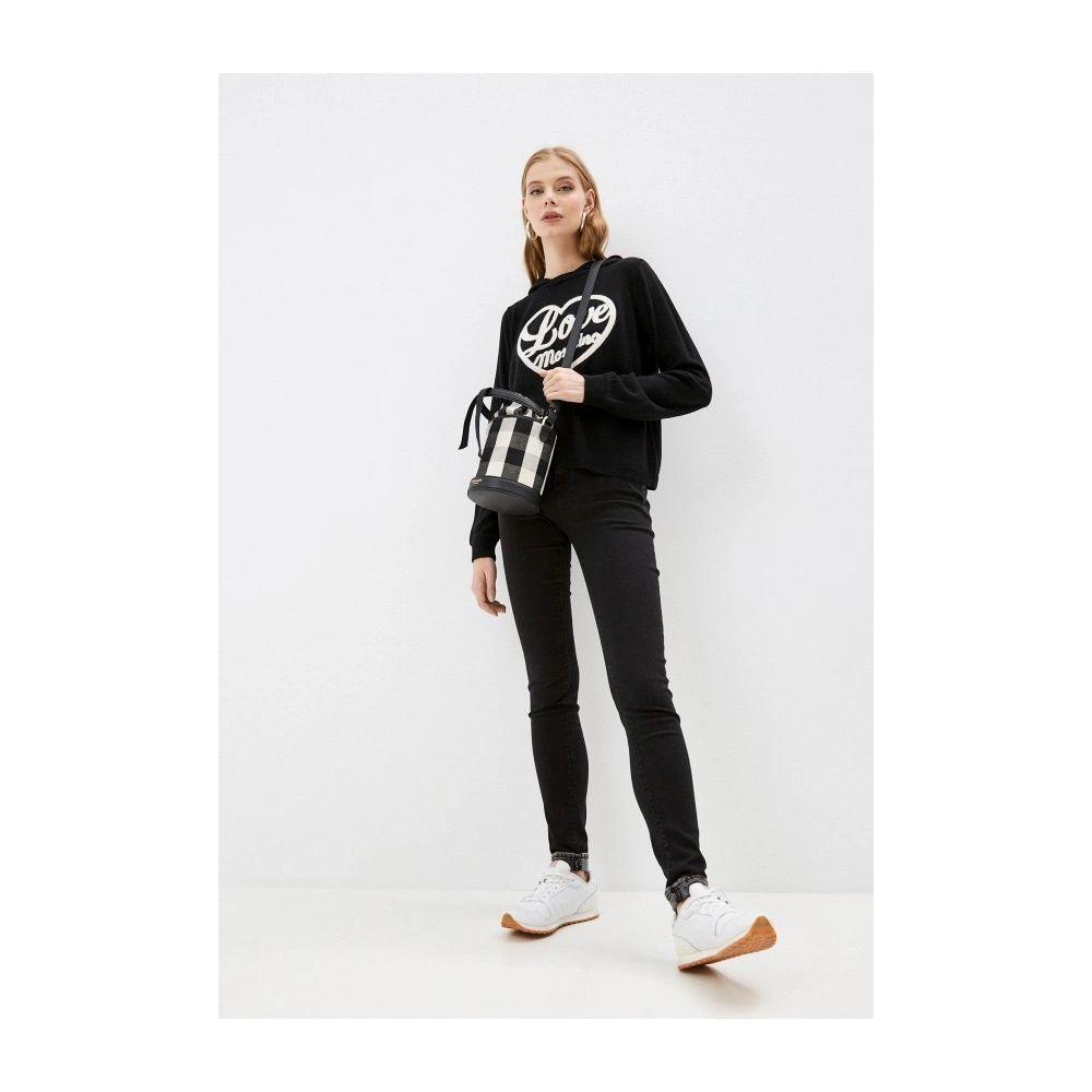 Love Moschino Black Cotton Women Jeans LO-6962-W25