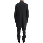 Dolce & Gabbana Gray Wool Stretch 3 Piece Two Button Suit KOS1093-1