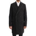Dolce & Gabbana Gray Wool Stretch 3 Piece Two Button Suit KOS1093-1