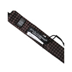 Dolce & Gabbana Brown Fantasy Silk Adjustable Neck Men Papillon Bow Tie FT3899