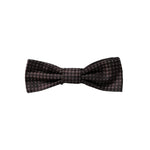 Dolce & Gabbana Brown Fantasy Silk Adjustable Neck Men Papillon Bow Tie FT3899