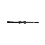 Dolce & Gabbana Black Silk Polka Dot Adjustable Neck Men Papillon Bow Tie