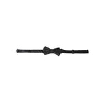 Dolce & Gabbana Black Silk Patterned Adjustable Neck Men Papillon Bow Tie