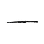 Dolce & Gabbana Black Silk Adjustable Neck Men Bow Tie