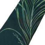 Dolce & Gabbana Green Printed 100% Silk Adjustable Men Tie KRA3298
