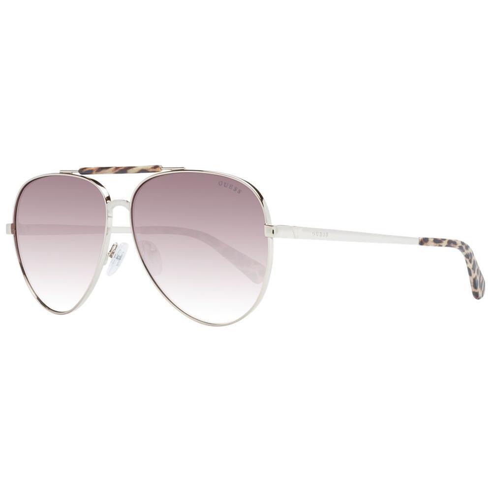 Guess Brown Unisex Sunglass