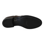 Dolce & Gabbana Brown Leather Brogue Derby Dress Shoes MV2469-44.5