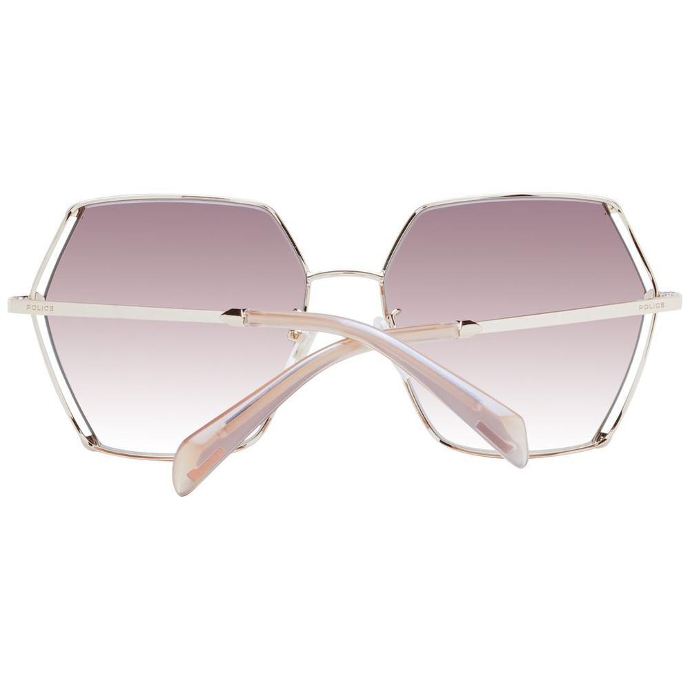 Police Rose Gold Women Sunglass