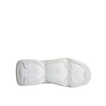 Dolce & Gabbana White Black Slip On Wave Socks Sneakers Shoes