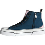 Dolce & Gabbana Multicolor Patchwork High Top Sneaker Shoes MV5877-44
