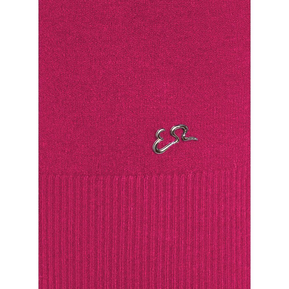 Yes Zee Fuchsia Viscose Dress YE-13722-XS