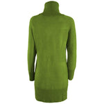 Yes Zee Green Viscose Dress YE-13720-S
