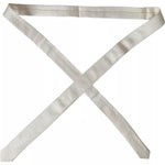Dolce & Gabbana Off White Patterned Silk Adjustable Men Tie KRA3373