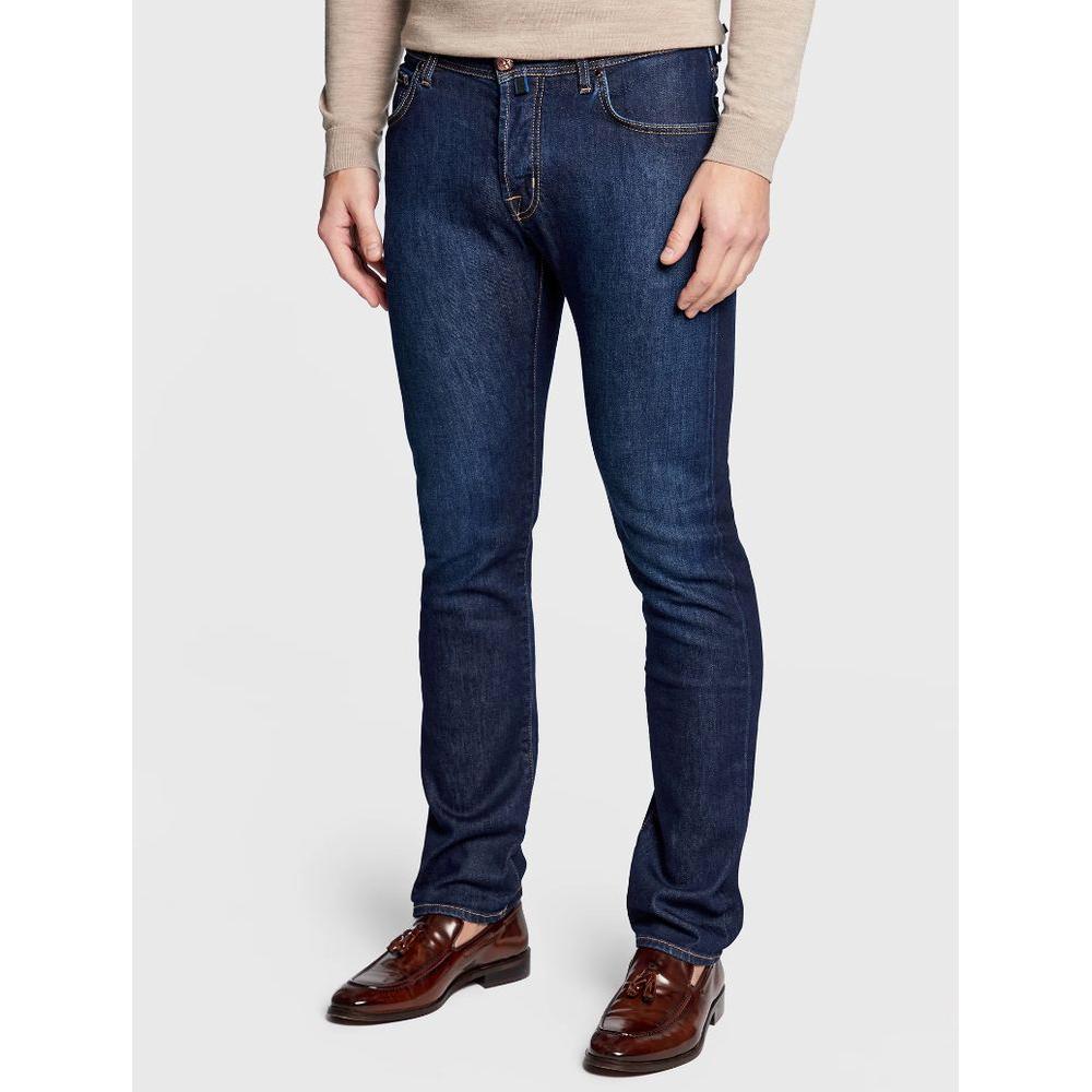 Jacob Cohen Blue Cotton Jeans & Pant Jacob Cohen Dark Slate Gray