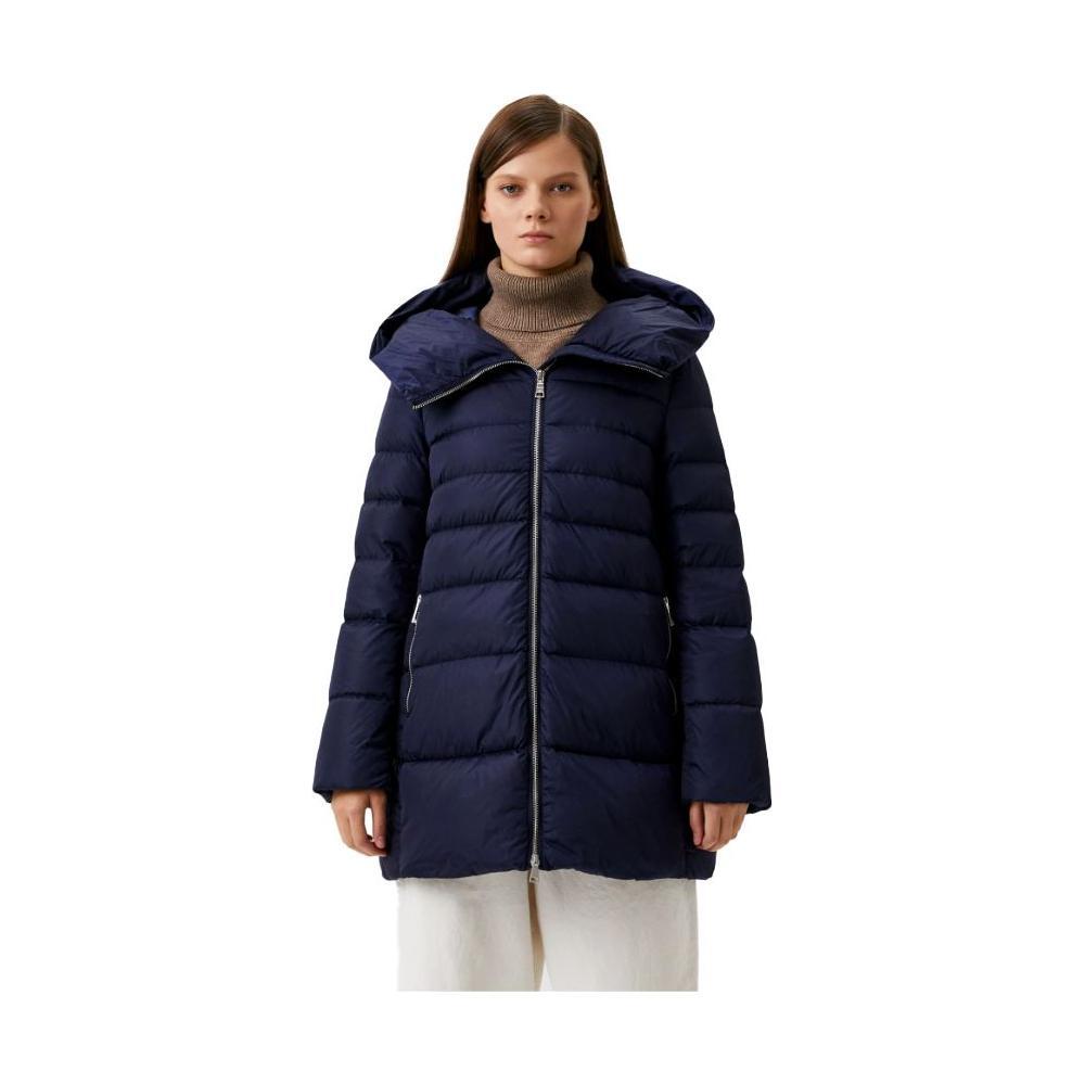 Add Blue Nylon Women Jacket AD-13777-IT42|M