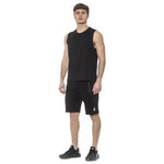 Tond Black Cotton Men Tank Top TO-20046-M