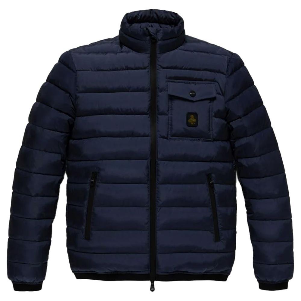 Refrigiwear Blue Nylon Jacket Refrigiwear Black