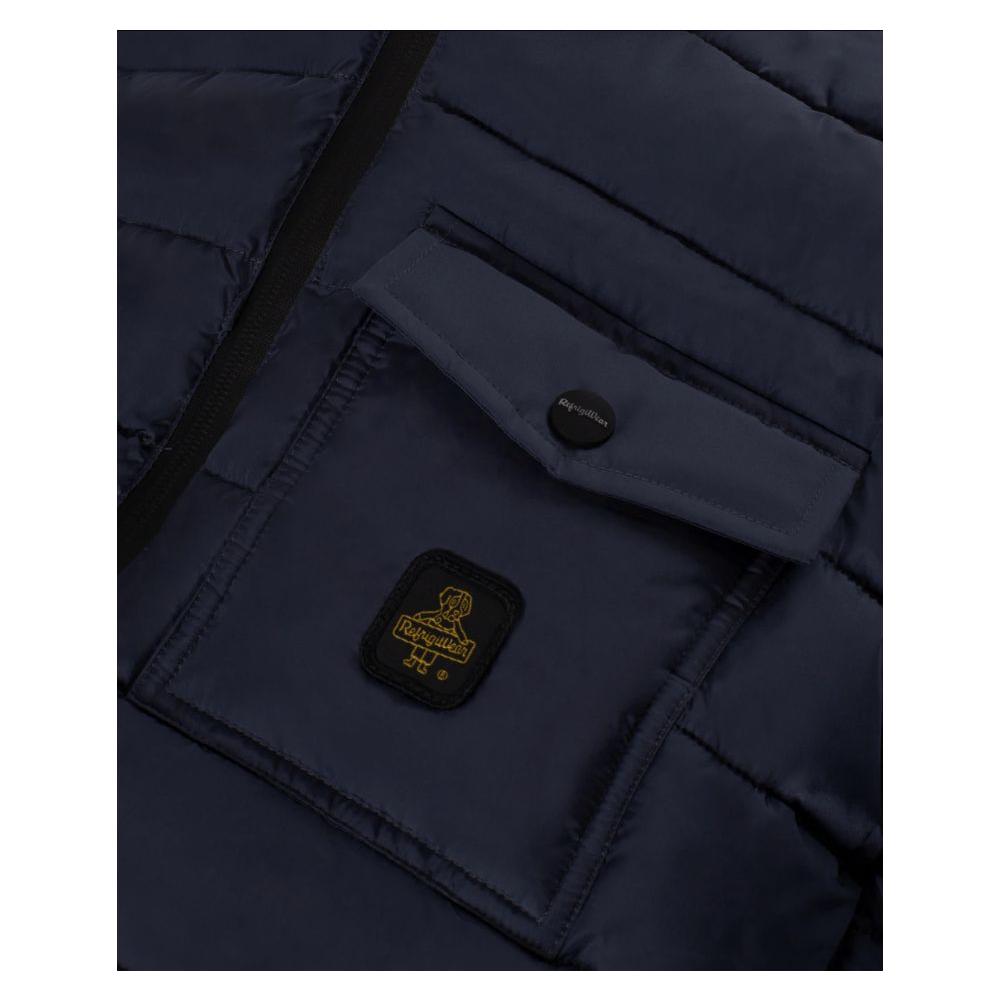 Refrigiwear Blue Nylon Jacket Refrigiwear Black