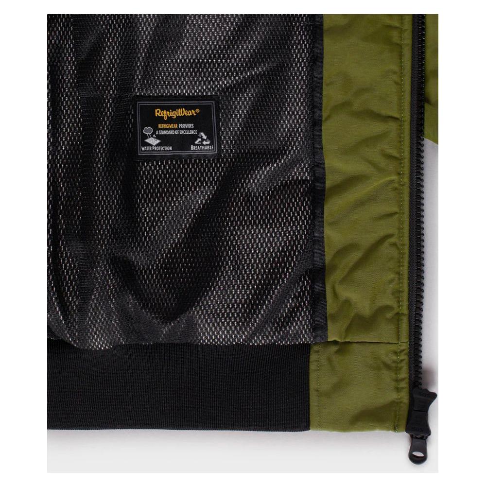 Refrigiwear Green Nylon Jacket Refrigiwear Black