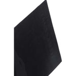 Trussardi Beachwear Black Cotton Men Beach Towel TR-24325-UNISEX